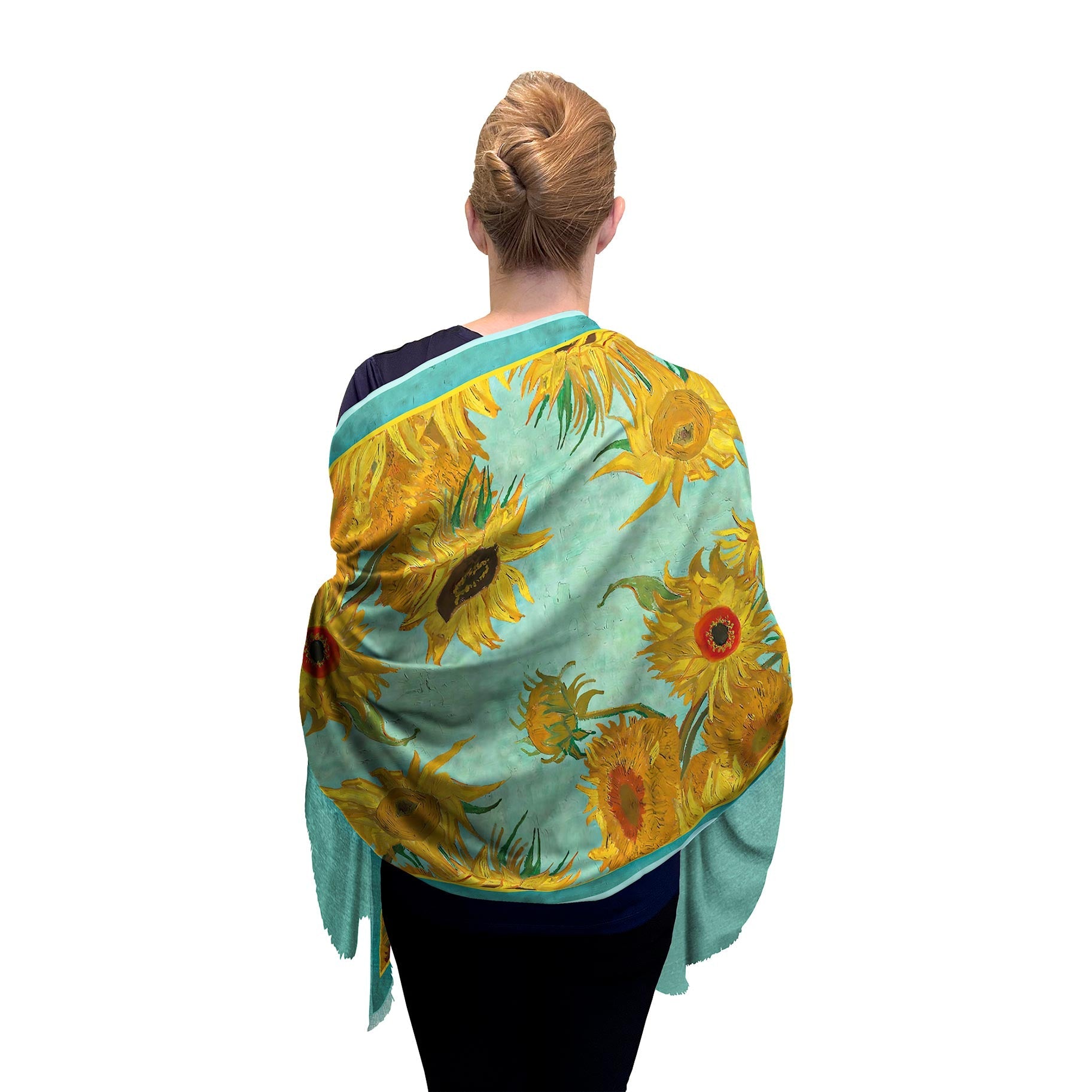 Van Gogh Sunflowers Shawl