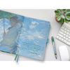 Monet Woman with Parasol - Dot Grid Journal – Hardcover, Pockets, Ribbon Bookmarks
