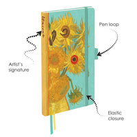 Dot Grid Artist Bullet Journal - van Gogh Sunflowers