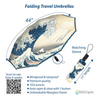 Umbrella - Travel - Hokusai "The Great Wave"