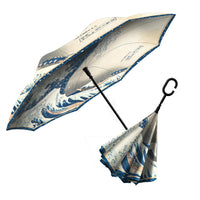 Hokusai The Great Wave Reverse Umbrella - Earlier Design