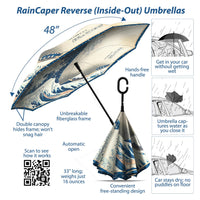 Hokusai The Great Wave Reverse Umbrella - Earlier Design