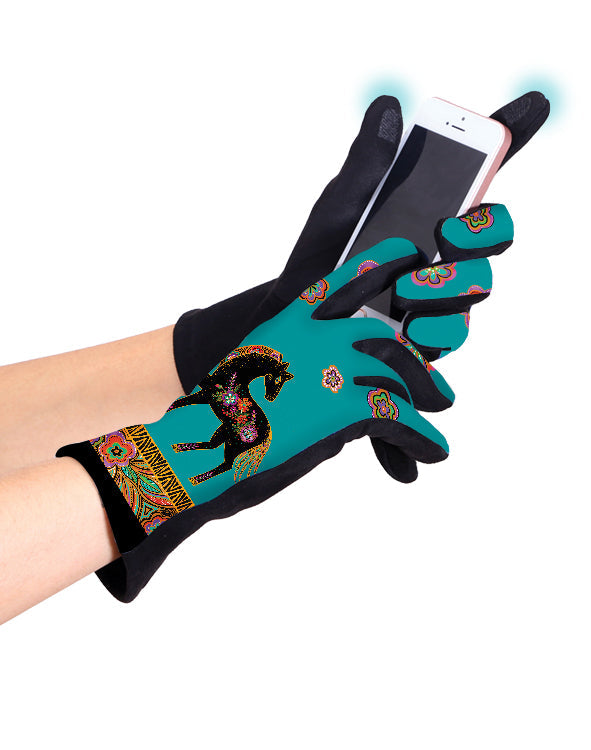 Laurel Burch "Fiesta Mare" Texting Gloves