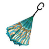 Laurel Burch Sky Mares Reverse Umbrella