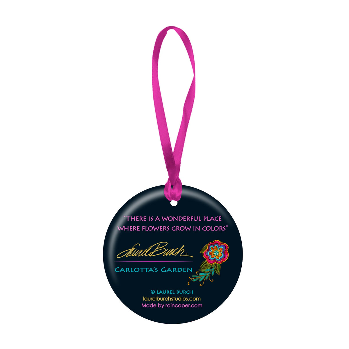 Laurel Burch Carlotta Garden Year-round Keepsake Ornament