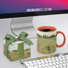 Monet Poppy Field Fine Art Mug – 11 oz Porcelain Coffee Cup