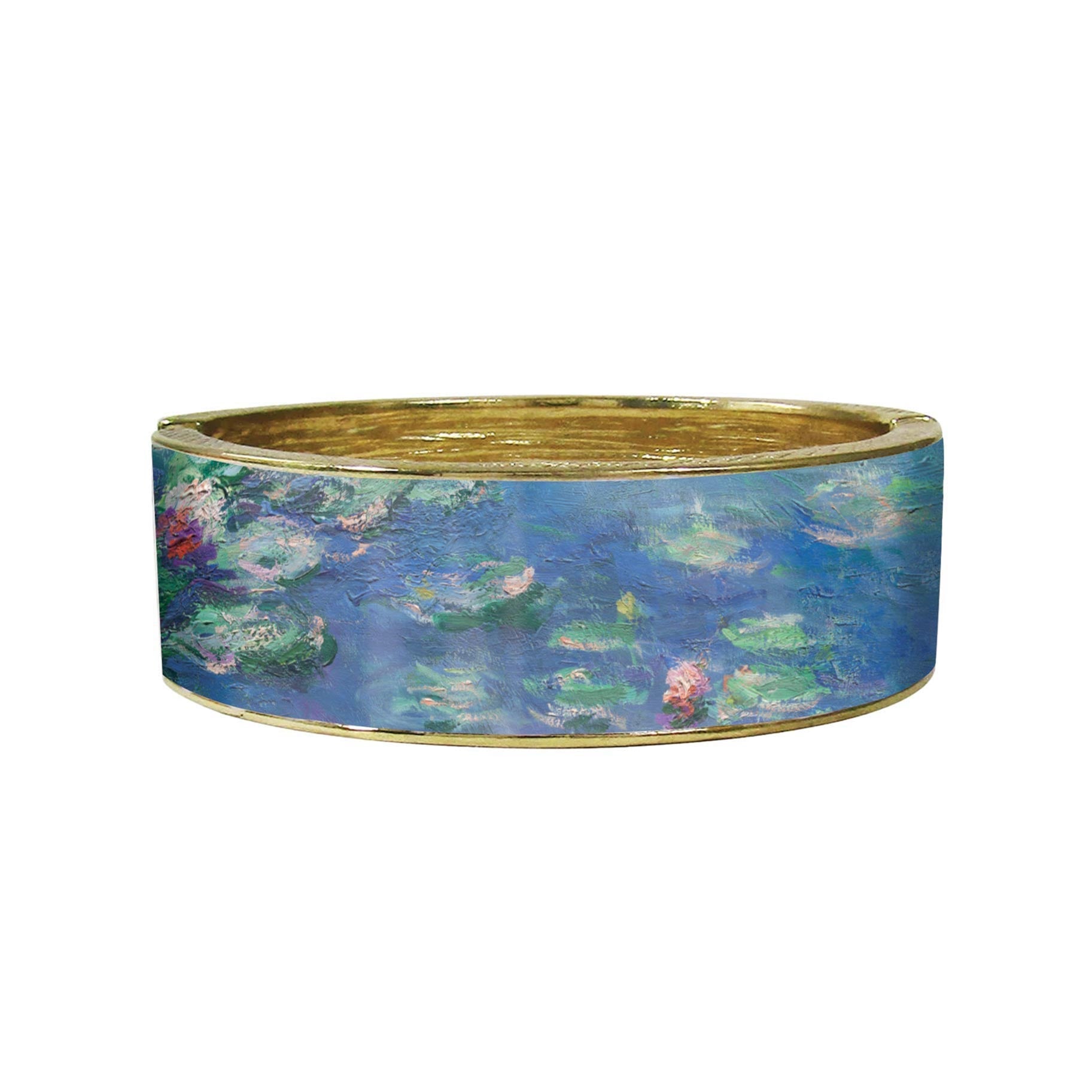 Monet Water Lilies Cuff Bracelet