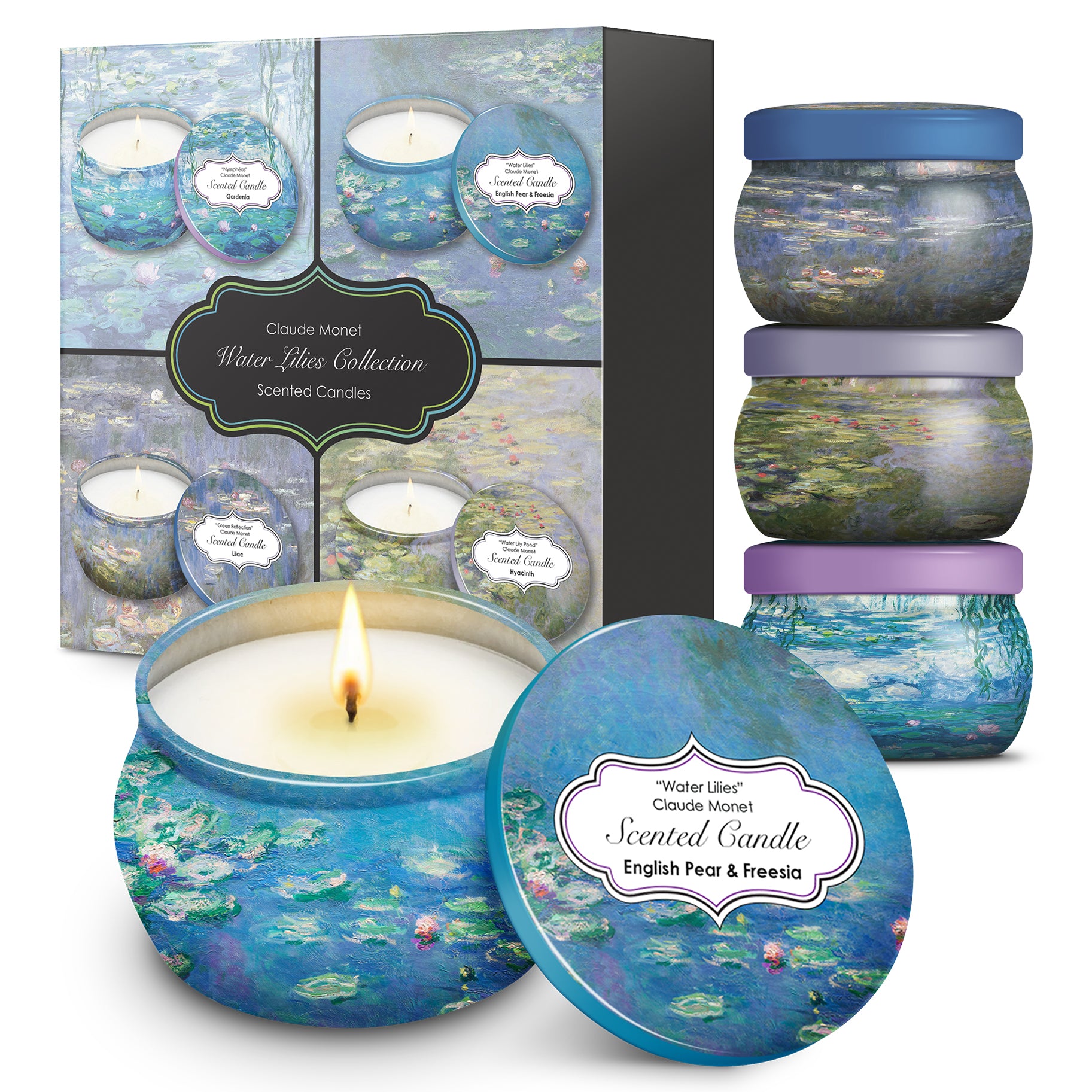 Monet Scented Candle Set