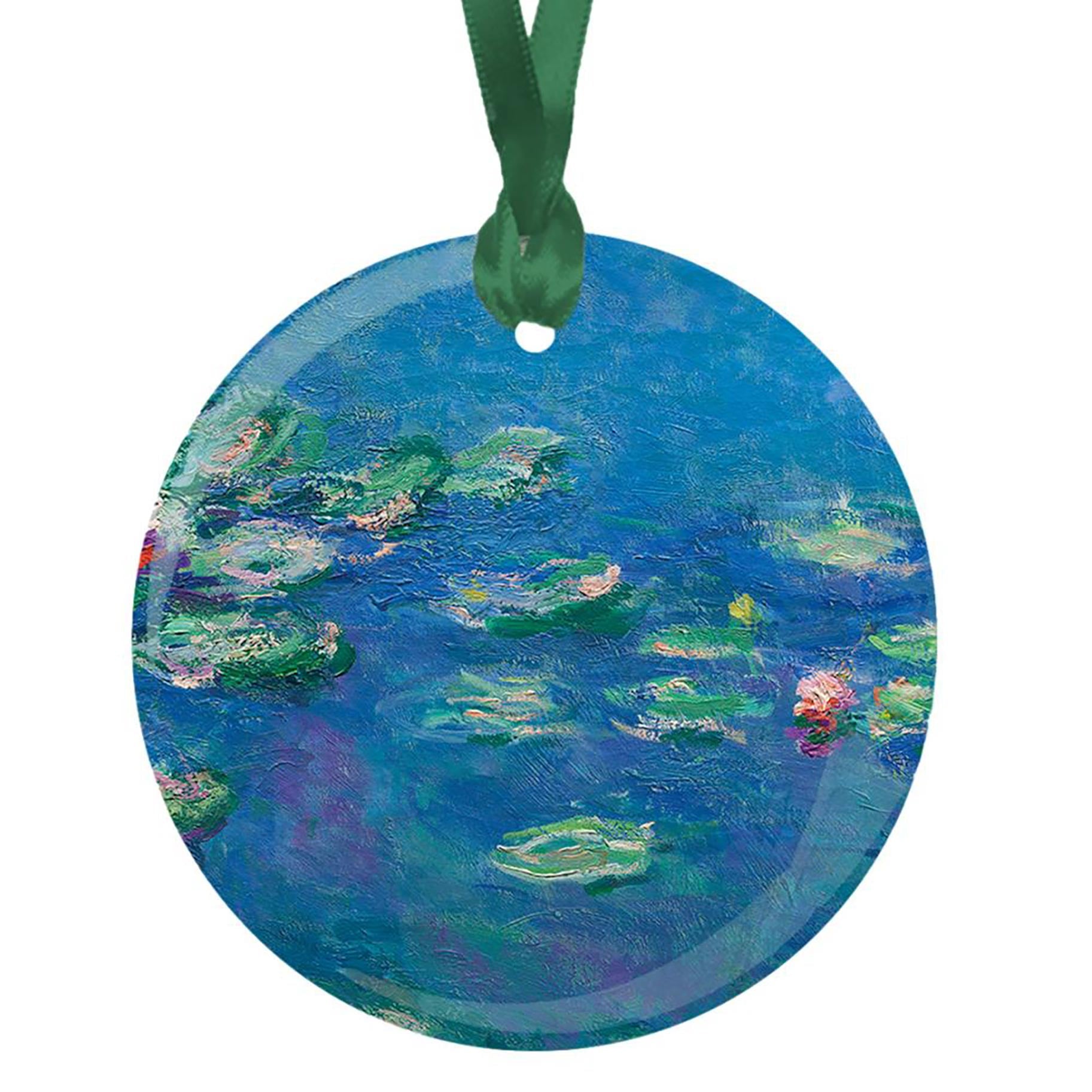Monet Water Lilies Year-round Keepsake Ornament