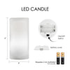 Monet Japanese Footbridge 6" LED Real Wax Candle with Remote
