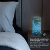 Monet Water Lilies 6"  LED Candle – Battery Operated, Flickering