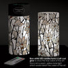 Tiffany Magnolia 6" 6" LED Candle – Battery Operated, Flickering