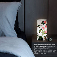 Audubon Anna's Hummingbird 6" LED Real Wax Candle with Remote