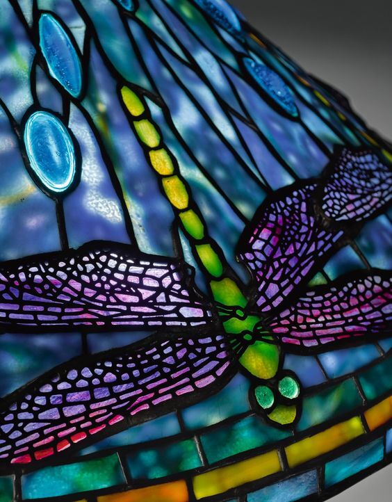 24 oz Water Bottle - Tiffany "Dragonfly" - Purple
