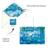 Note Cards - Monet Water Lilies - Box of 16 Cards & Envelopes