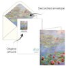 Note Cards - Monet Water Lilies - Box of 16 Cards & Envelopes