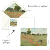 Note Cards - Monet Favorites - Box of 16 Cards & Envelopes