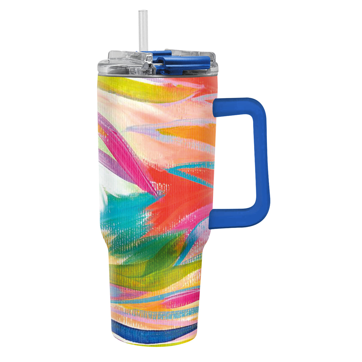 30 oz Tumbler - EttaVee "Loose Palms"