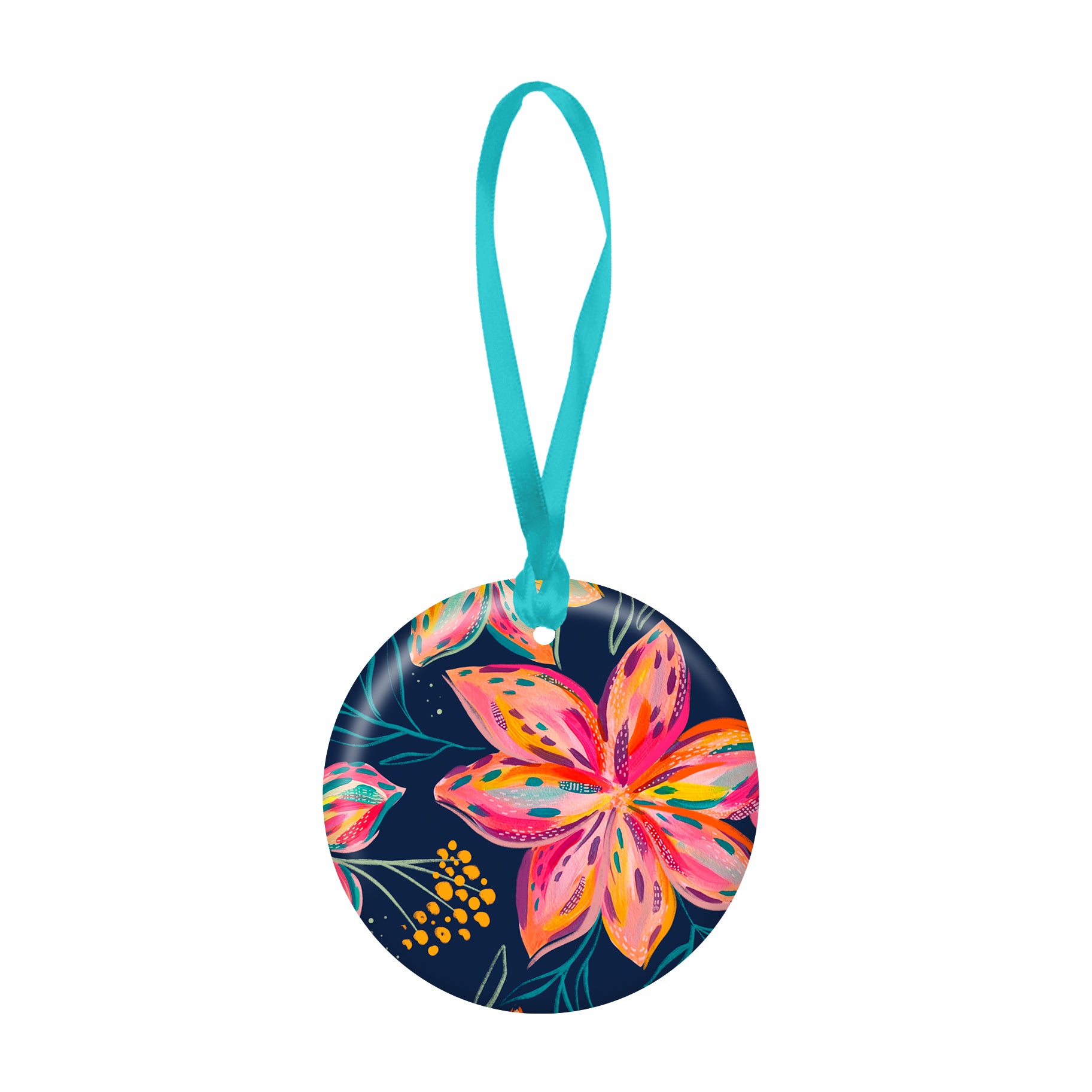 EttaVee's Bold Flowers Year-round Keepsake Ornament