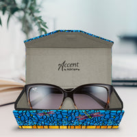 Tiffany Dragonfly (Purple) Folding Glasses Case – Compact & Protective