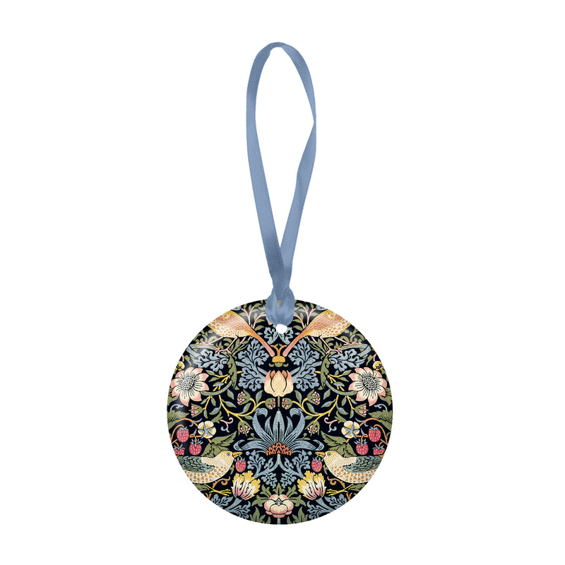 Wm Morris Strawberry Thief Year-round Keepsake Ornament