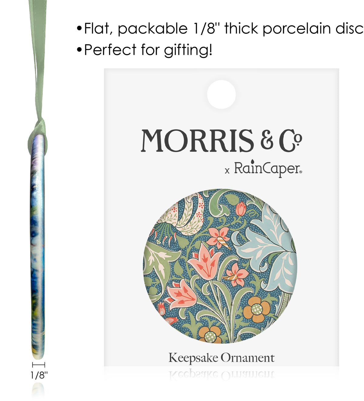 Wm Morris "Golden Lily Year-round Keepsake Ornament