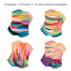 EttaVee Brush Strokes - Boxed Blank Note Cards – Set of 16 in a Keepsake Gift Box