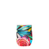 12 oz Stemless Wine Tumbler - EttaVee "Flowers On Glass"