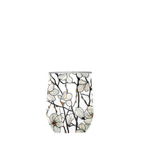 12 oz Stemless Wine Tumbler - Tiffany "Magnolia"