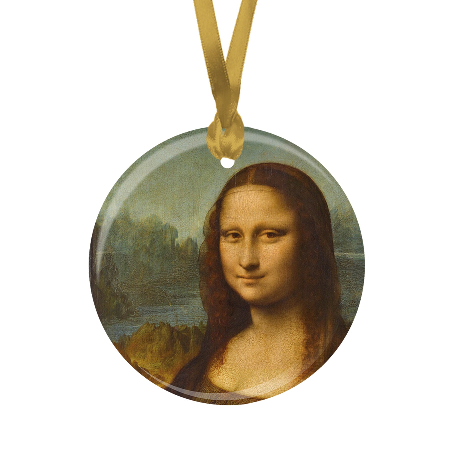 da Vinci Mona Lisa Year-round Keepsake Ornament