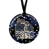 Laurel Burch Polka Dot Gatos Porcelain Keepsake Ornament – Flat Ceramic, Gift-Ready