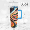 30 oz Tumbler - EttaVee "Abstract 1"
