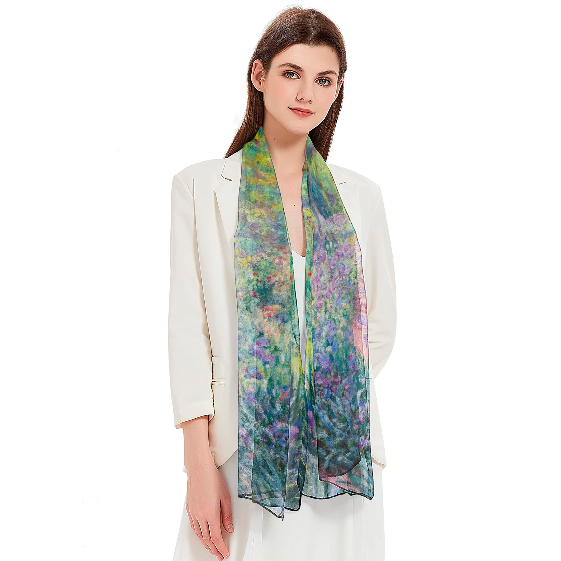 Long Sheer Scarves – Silky, Lightweight & Elegant | RainCaper