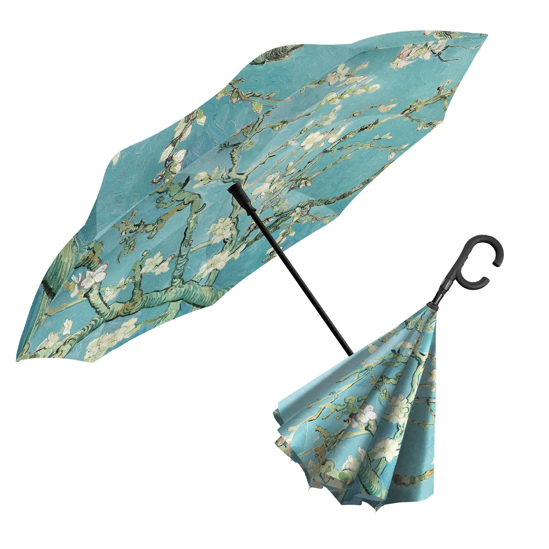 van Gogh Almond Blossom Reverse Umbrella