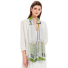 Frank Lloyd Wright Tree of Life Long Sheer Scarf – Lightweight, Elegant, Silky-Soft