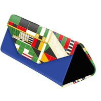 Frank Lloyd Wright "Hillside Curtain" Folding Glasses Case – Compact & Protective