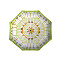 Frank Lloyd Wright Tree of Life Travel Umbrella – Compact, One-Touch Open & Close