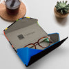 Folding Glasses Case - Vegan, Trifold, Frank Lloyd Wright "Coonley Playhouse"