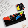 Folding Glasses Case - Vegan, Trifold, Frank Lloyd Wright "Coonley Playhouse"
