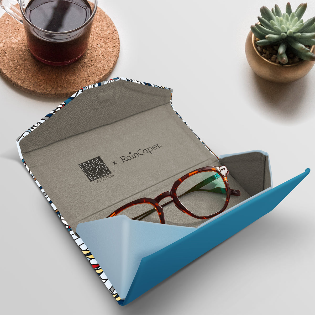 Frank Lloyd Wright Folding Glasses Case