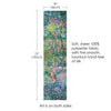 Monet Gardens at Giverny Silky-soft Polyester Sheer Long Scarf