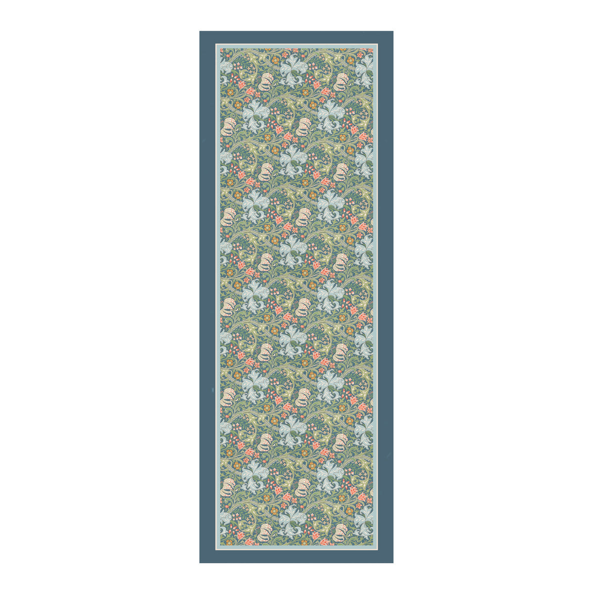 William Morris "Golden Lily" Silk Blend Women's Fashion Shawl