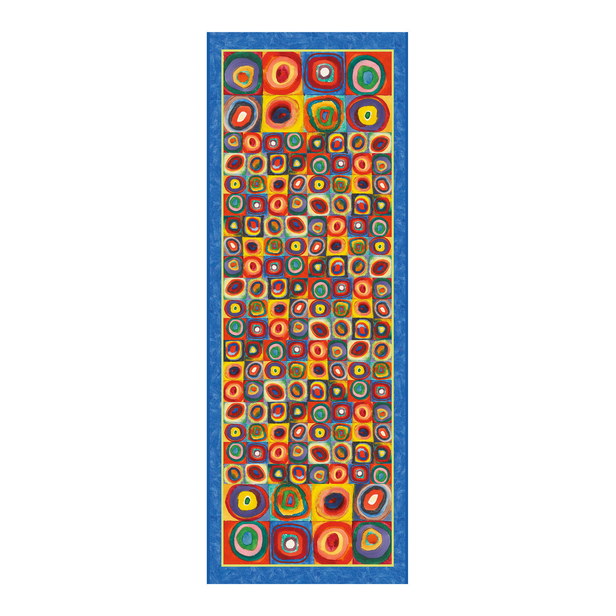 Kandinsky Circles Silk Blend Women's Fashion Shawl