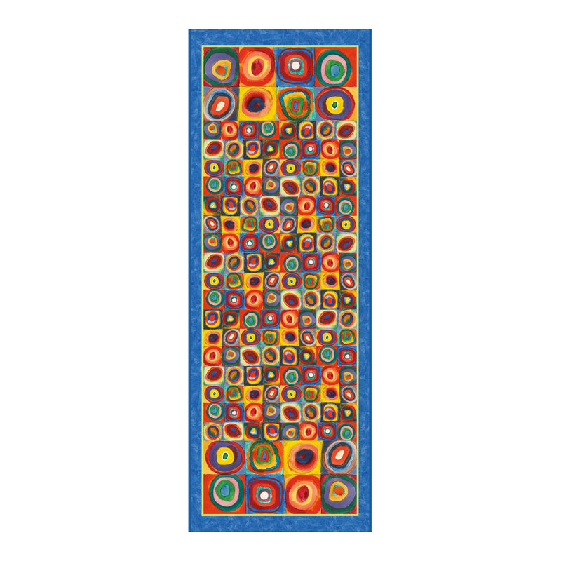 Kandinsky Circles Silk Blend Women's Fashion Shawl