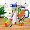 24 oz Water Bottle - Frank Lloyd Wright "March Balloons"