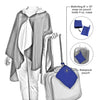 Laurel Burch Cerulean Cat Womens Rain Cape - Rainproof Breathable Rain Poncho