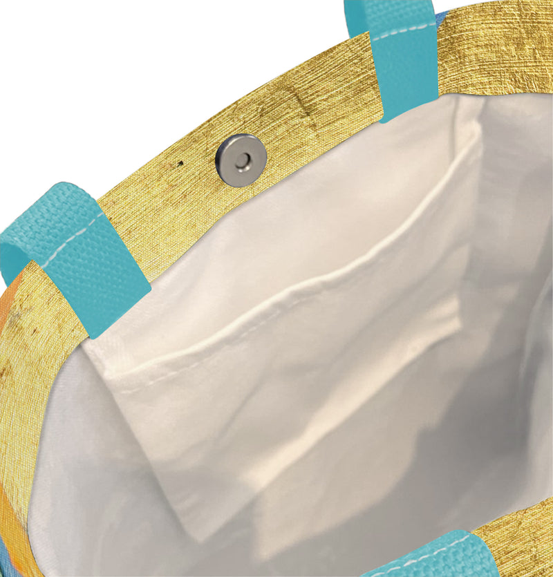 EttaVee Rainbow 1 Shoulder Strap Canvas Magazine Tote