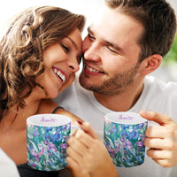 Monet Garden at Giverny Large Fine Art Mug – 14 oz Ceramic Coffee Cup