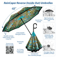 Driehaus Maher Dome Reverse Inverted Umbrella – Hands-Free, Windproof Design
