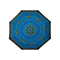 Tiffany Dragonfly Multi Reverse Inverted Umbrella – Hands-Free, Windproof Design
